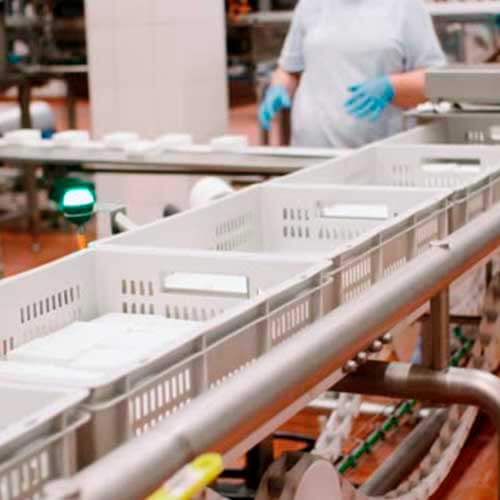 Plastdele Til Fødevareindustrien